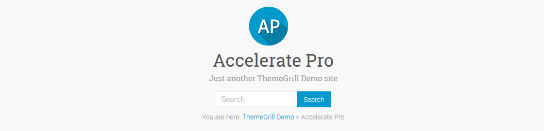 Type 3: Header text, header sidebar both aligned center